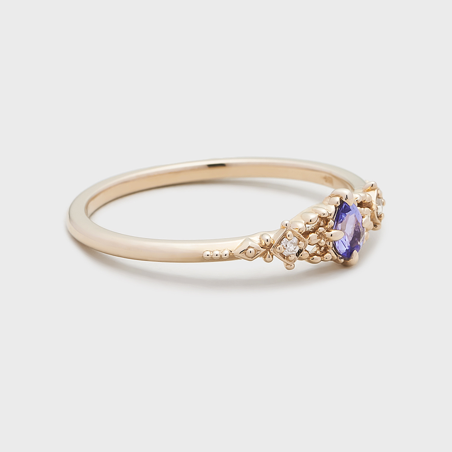 【輕奢】貴族之光-14K金+925純銀坦桑石/丹泉石/海洋之星