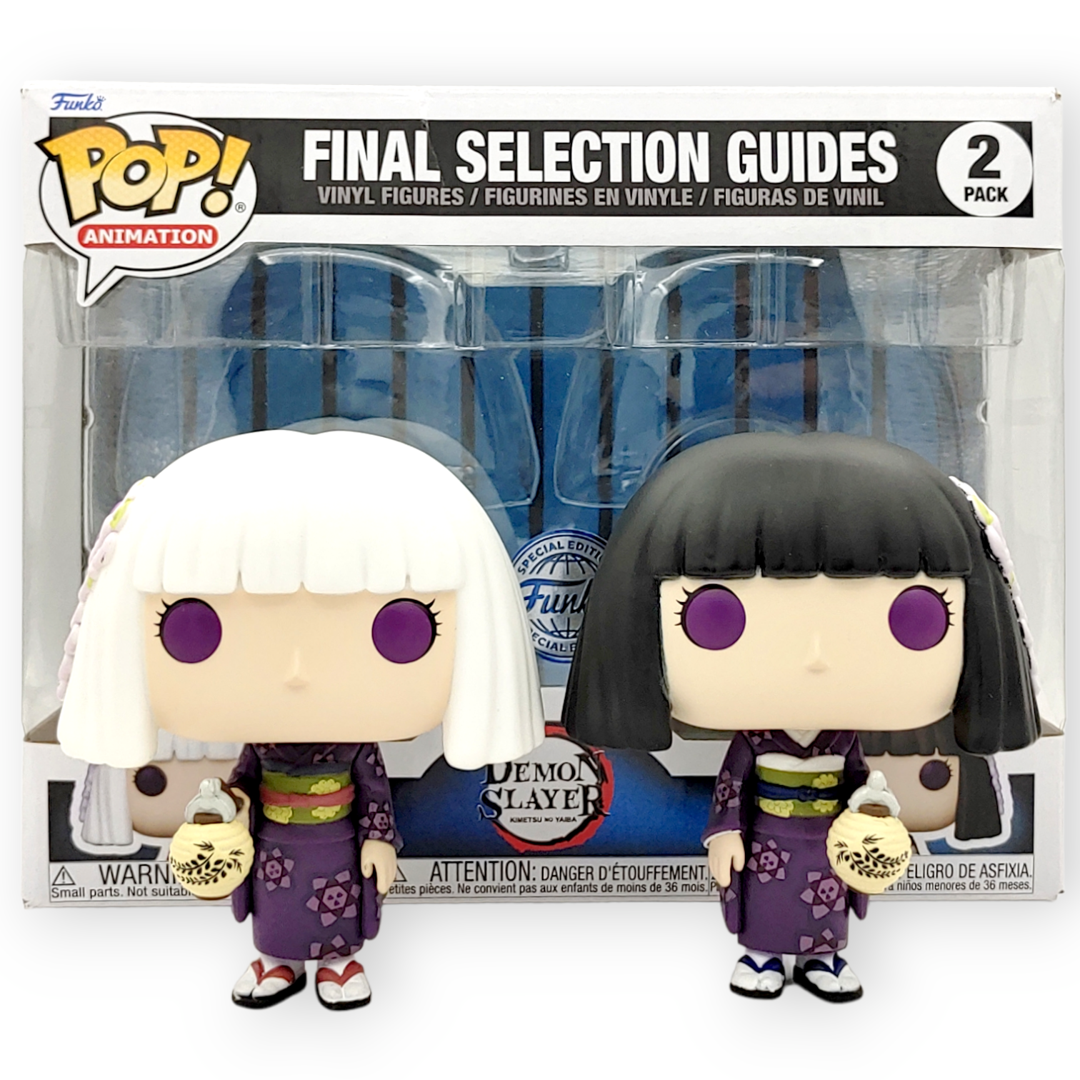 FUNKO POP <鬼滅之刃>產屋敷杭奈&產屋敷輝利哉(夜光版)-No.2pack