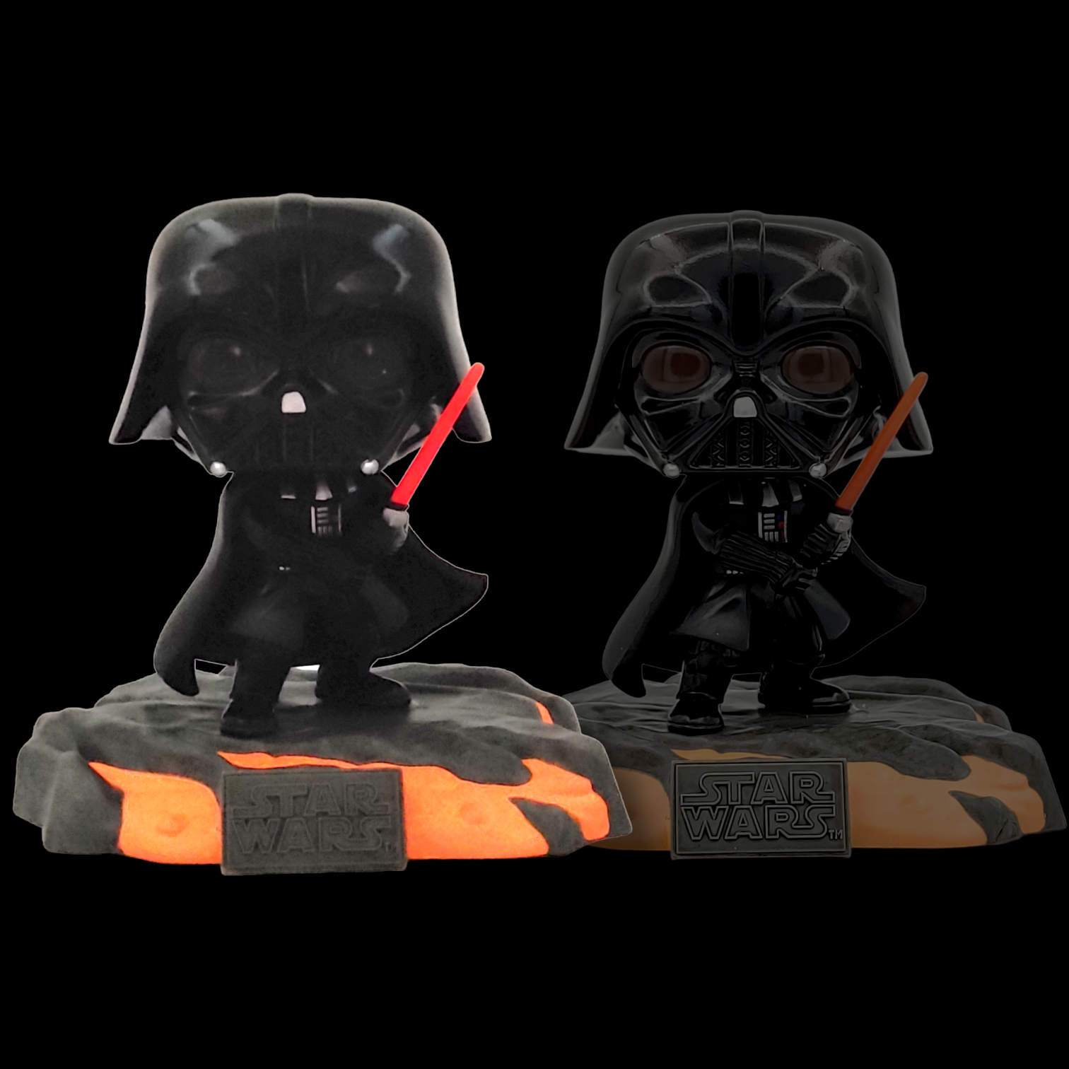 FUNKO POP<星球大戰StarWars>6吋黑武士[Red Saber Series](夜光版)-NO.523