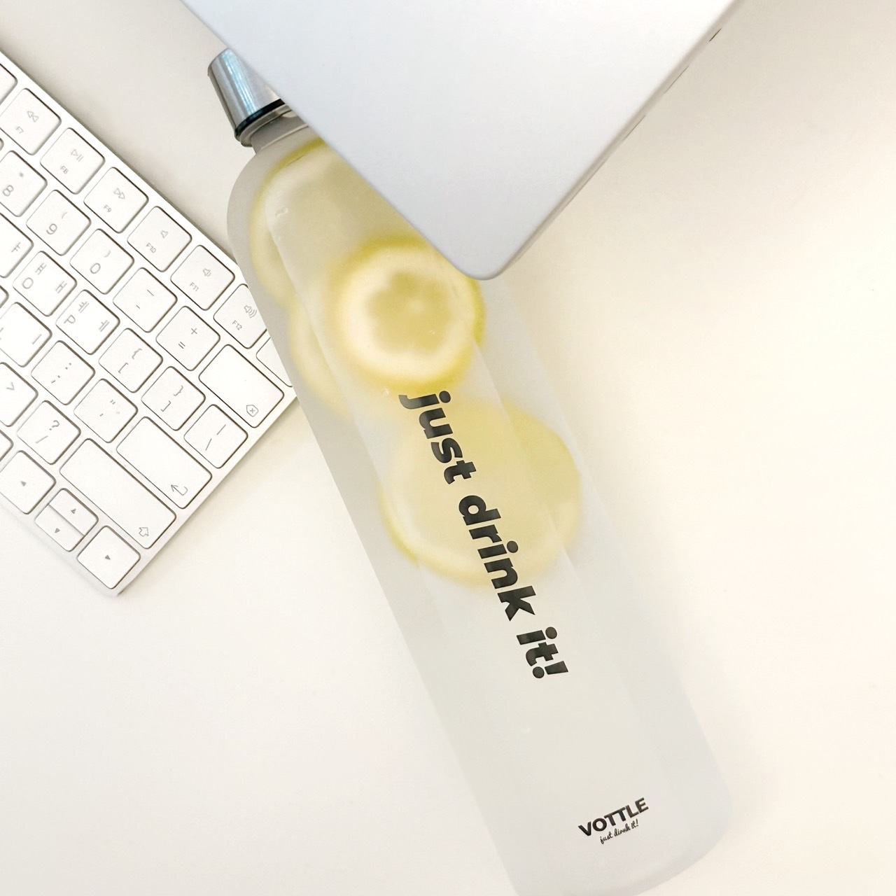 【現貨】Vottle Just Drink It 韓國 文創 環保 時間 隨行杯 霧面 水壺 水瓶 1000ml