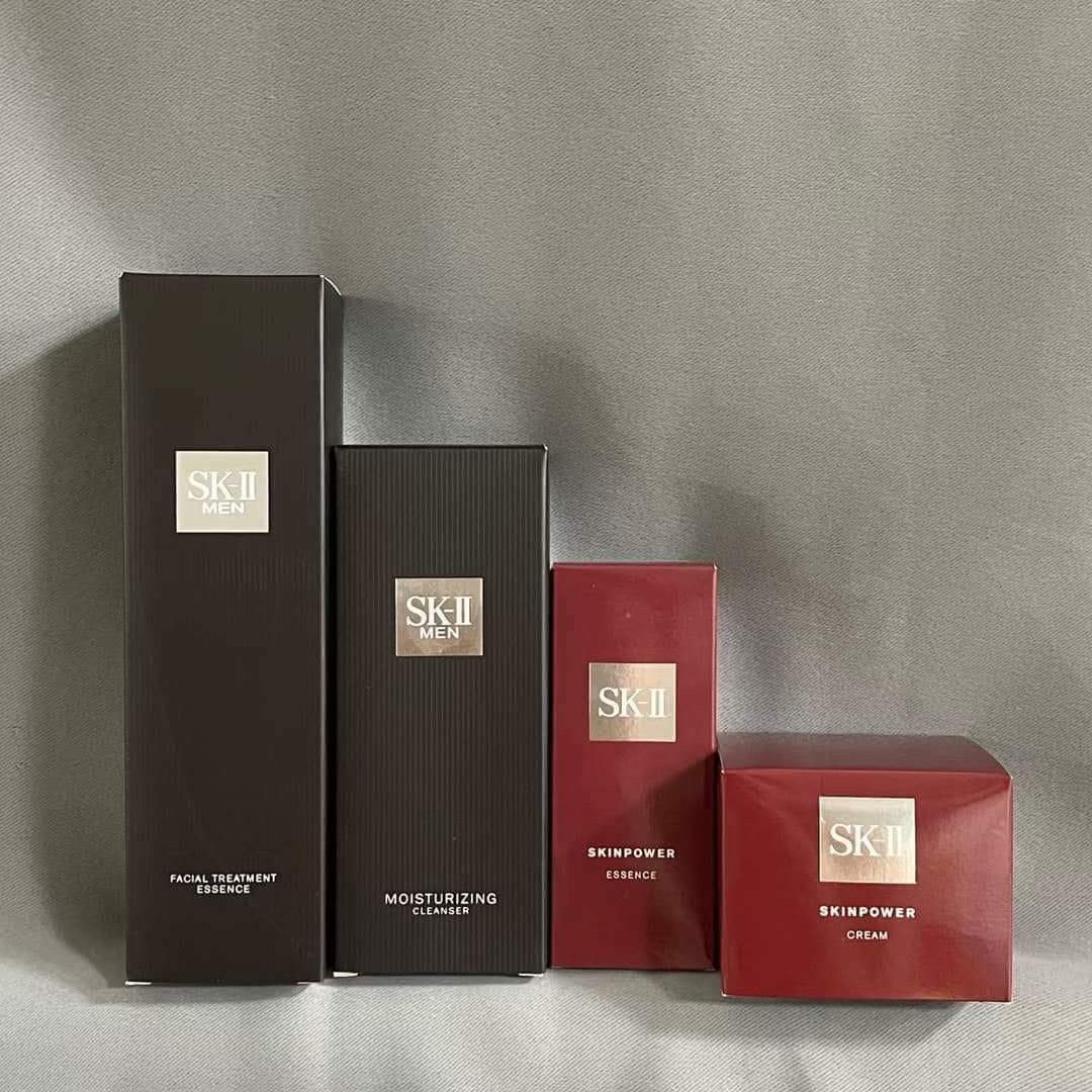 SK2專櫃版禮盒男士四件套