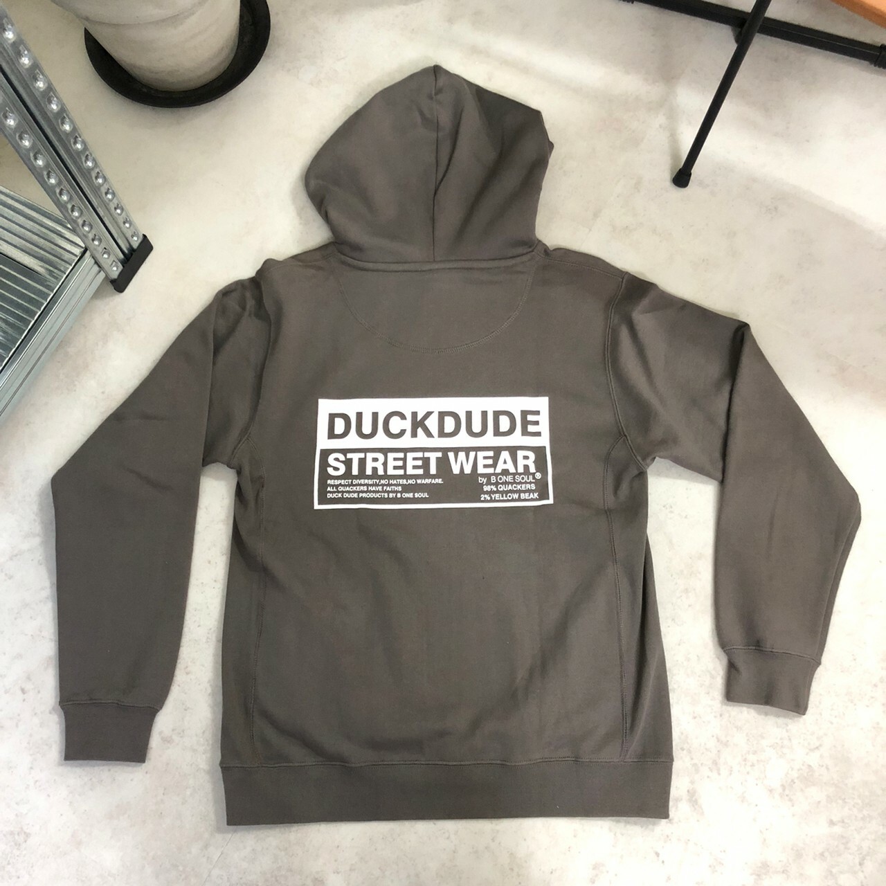 Duck Dude 達酷鴨 Swag Duck Hoodie 站立鴨子Logo帽Tee I-0770008