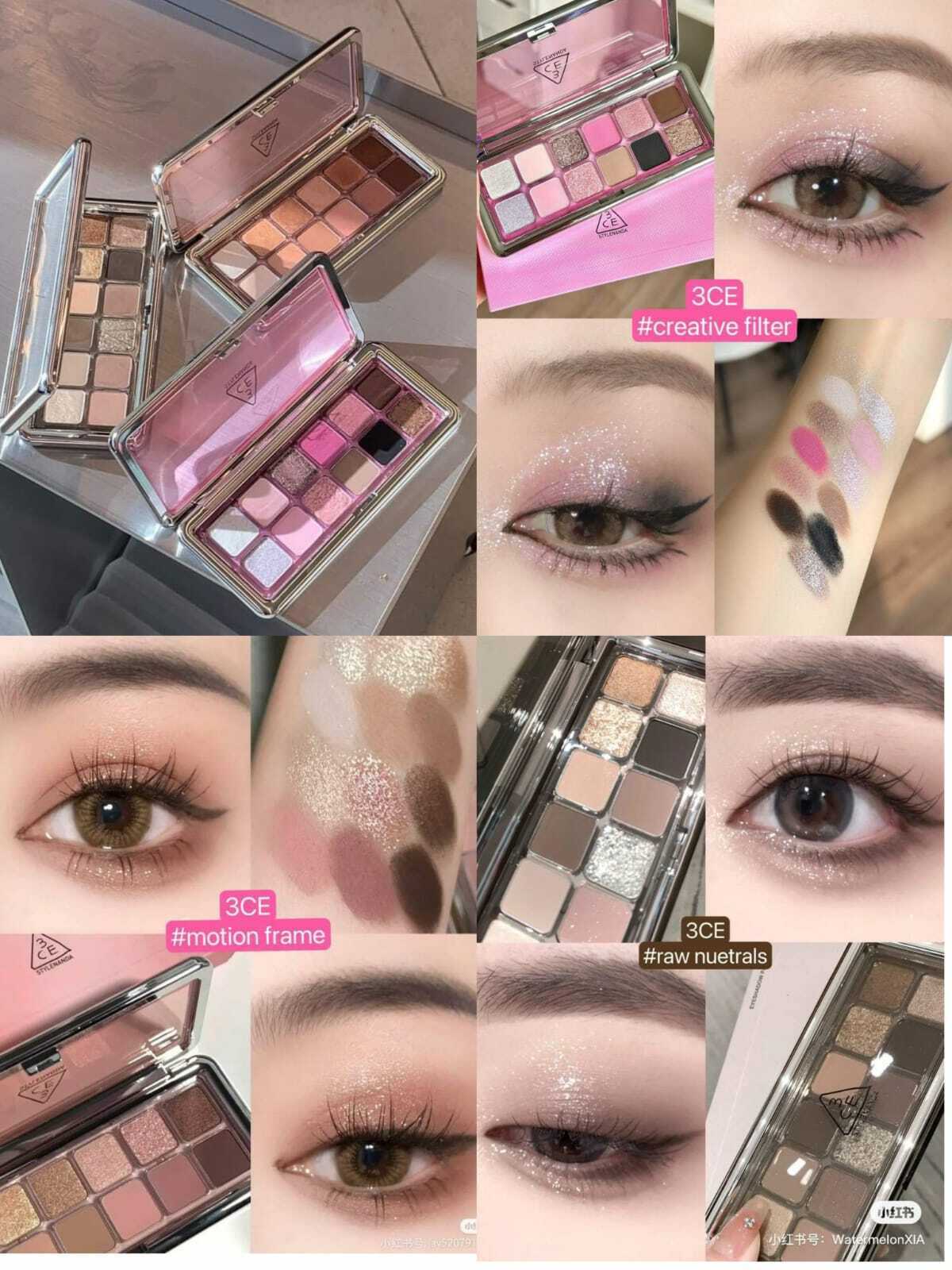 3CE NEW TAKE系列12色眼影盤