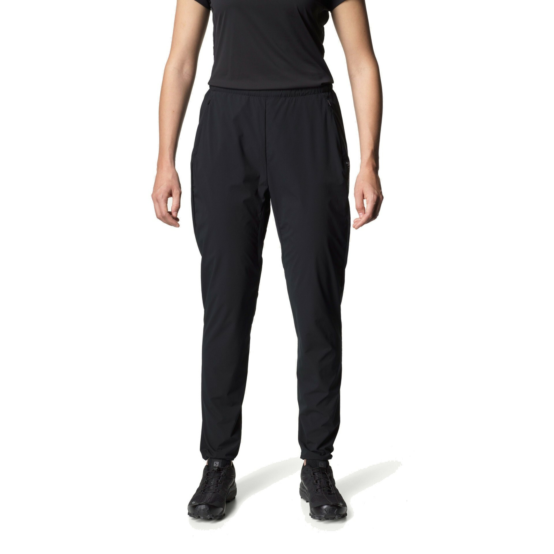 Houdini Pace Light Pants 女輕量快乾長褲純黑