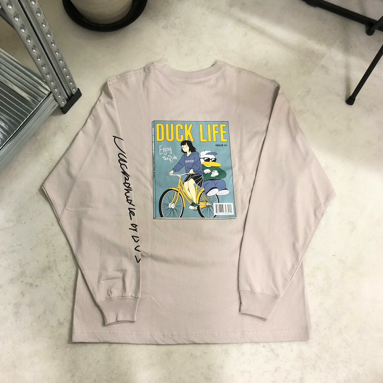 Duck Dude 達酷鴨 滑手機薄長Tee I-1770001