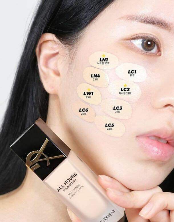 YSL Beauté新版粉底液 〝All Hours Foundation ⚪️30ml