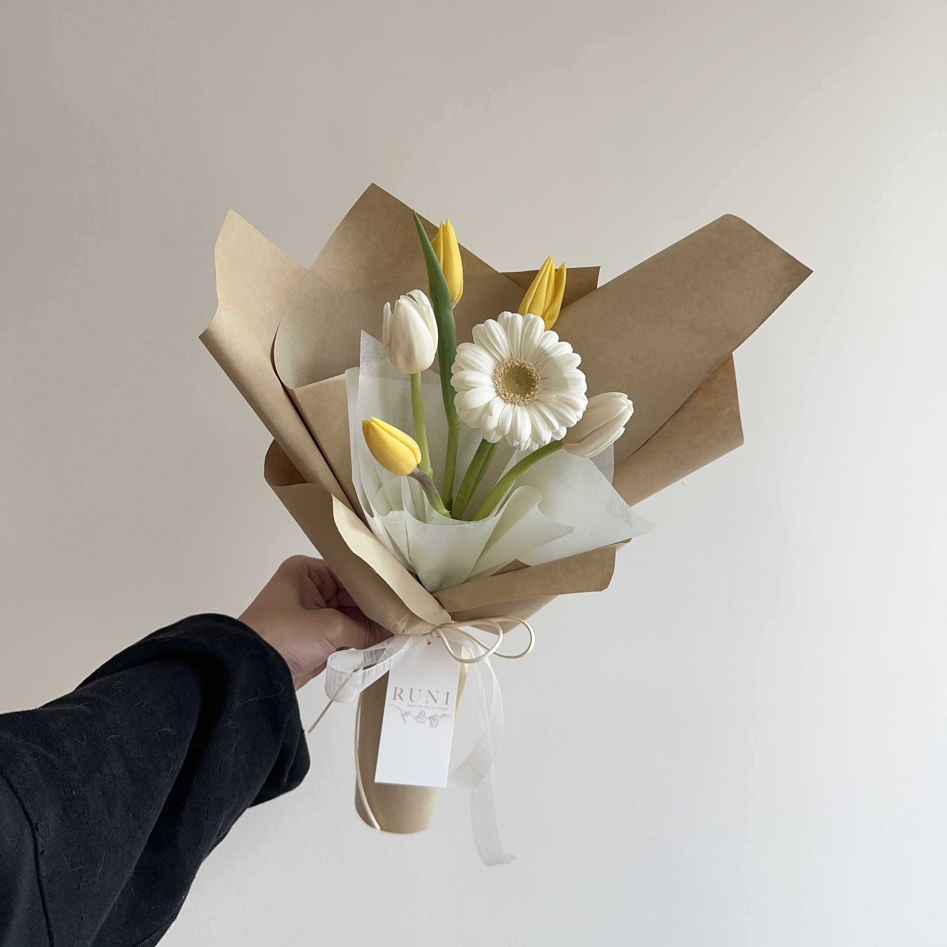 鬱金香太陽花束（多色可選）