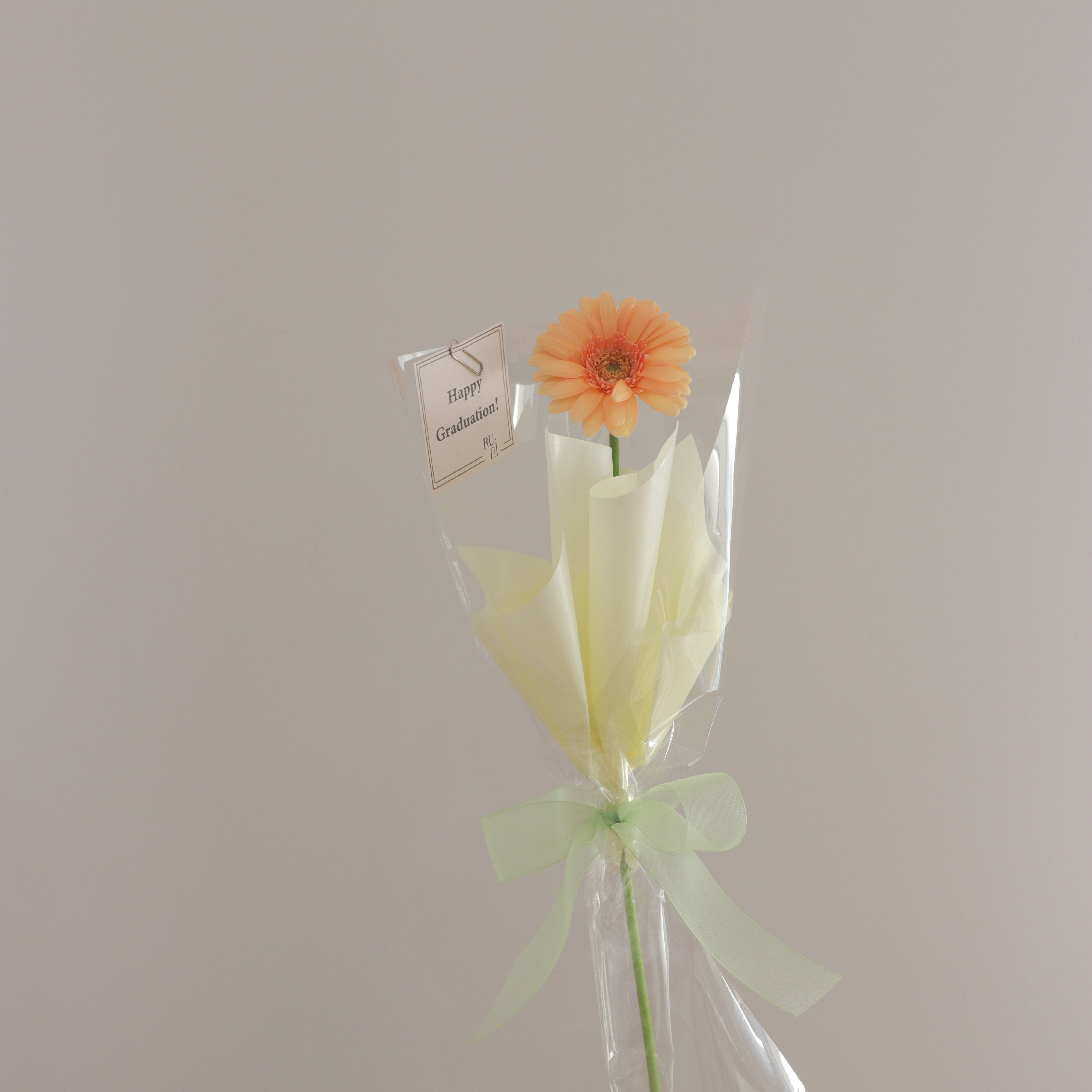 畢業快樂-簡單小花束 單支太陽花花束（多色可選）