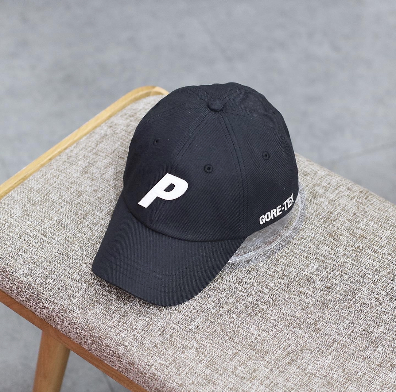 Palace Core-Tex Plaid P 6-Panel Cap Black 防水