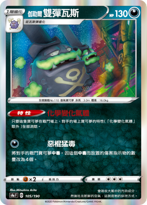 S4aF 105/190 伽勒爾雙彈瓦斯