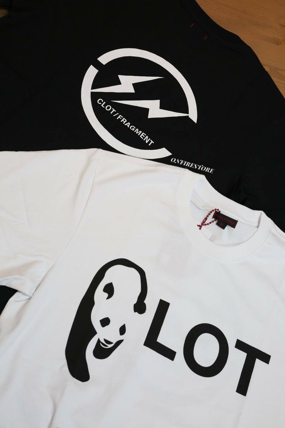 現貨} CLOT X FRAGMENT DESIGN PANDA TEE