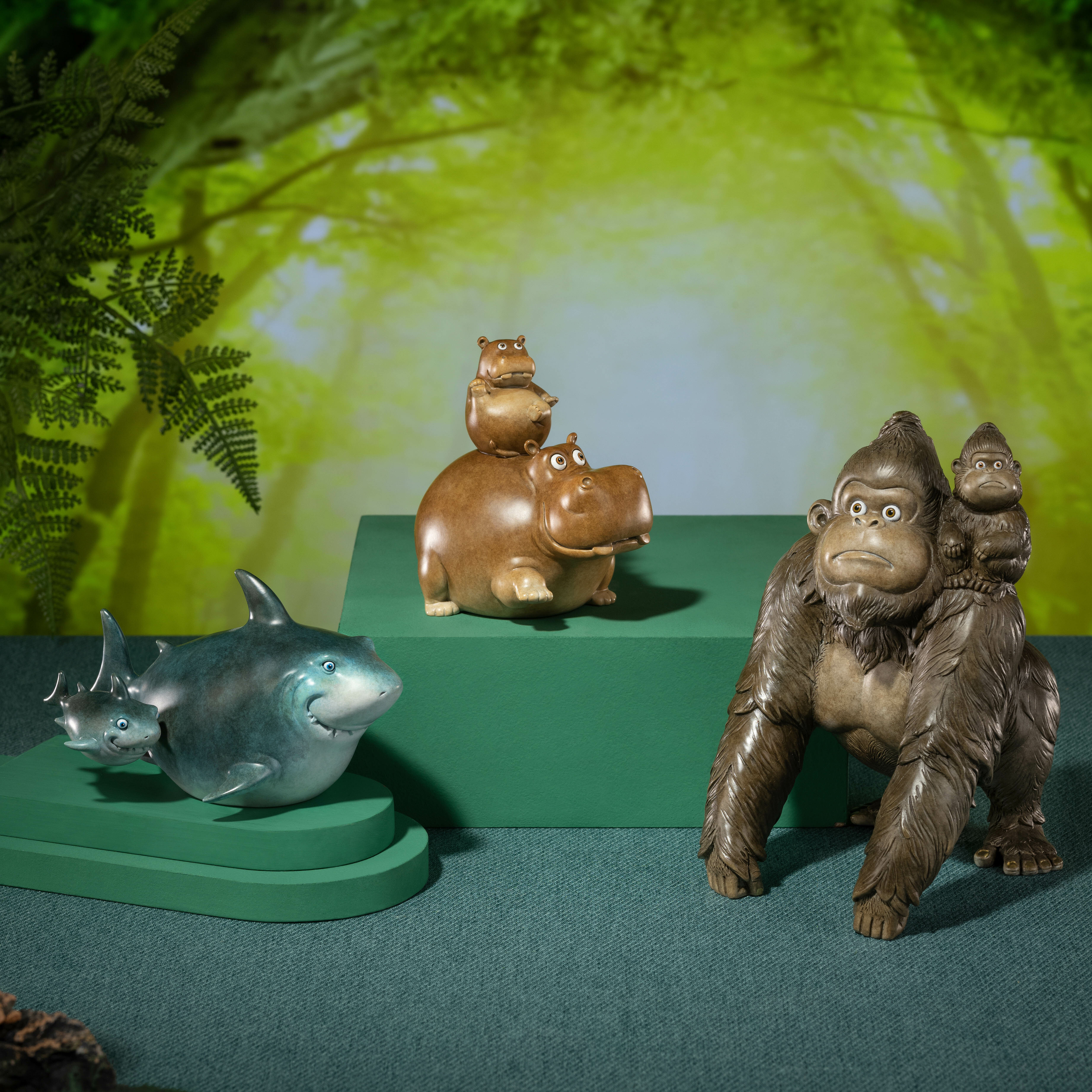 河馬｜鯊魚｜猩猩(親子系列)