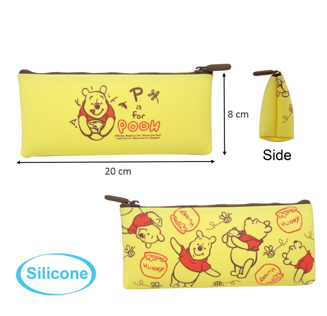 迪士尼小熊維尼 - 硅膠筆袋