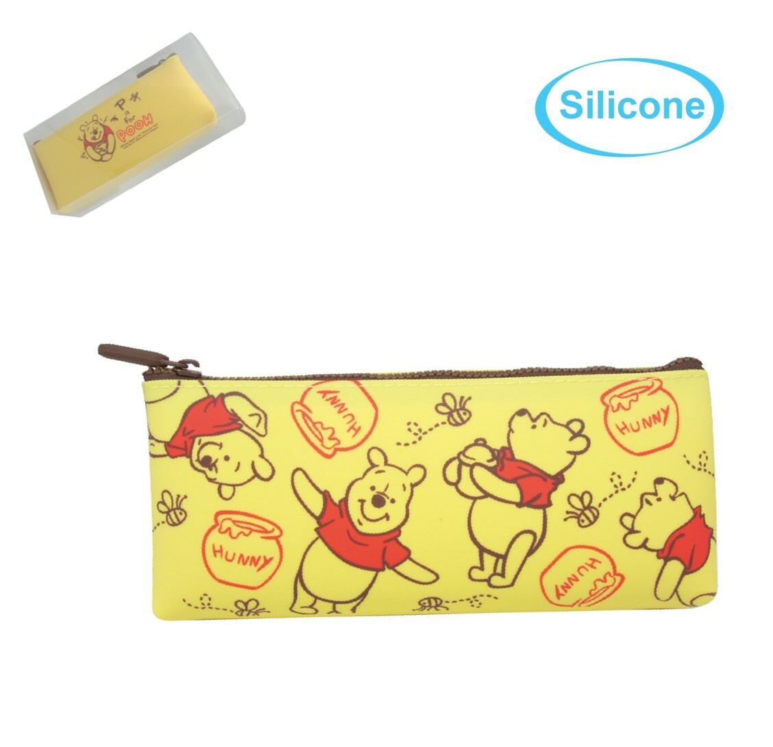 迪士尼小熊維尼 - 硅膠筆袋