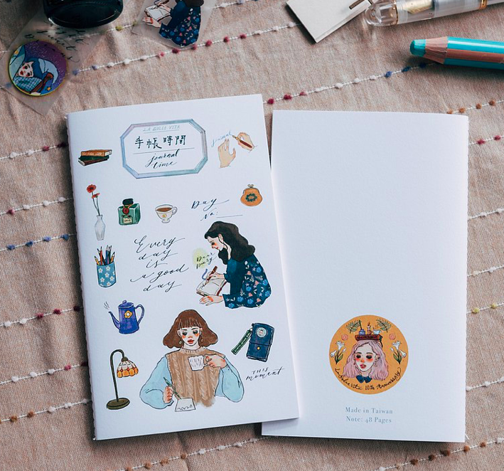 寫手帳的生活 線裝筆記本 空白內頁｜甜蜜生活