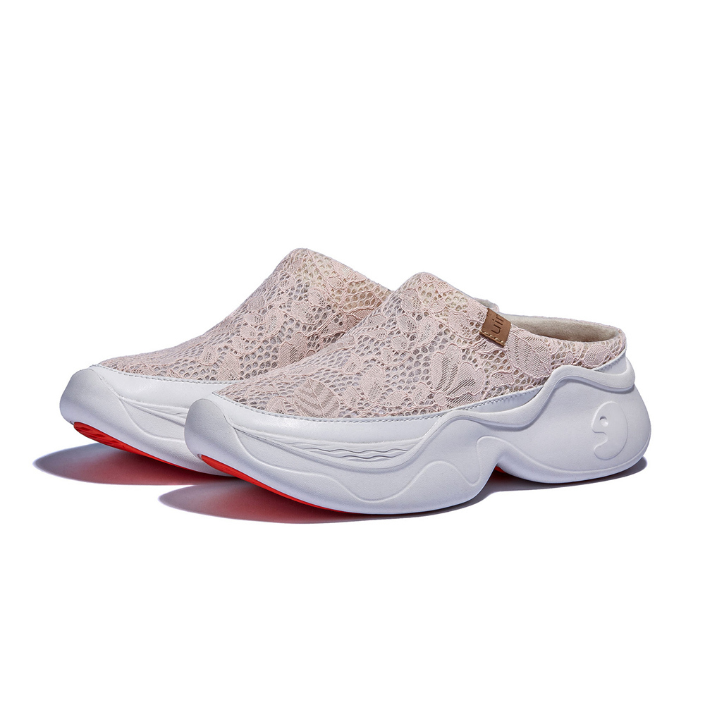 【 Uin 】西班牙原創設計 | 夢境粉 帕爾瑪6 半拖 女鞋 彩繪鞋 休閒鞋 懶人鞋