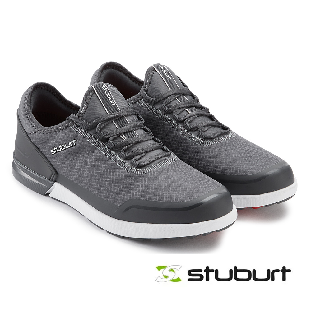 【 Stuburt 】ACE CASUAL GOLF SHOE-SBSHU1298 | 英國百年高爾夫球科技防水練習鞋 灰色