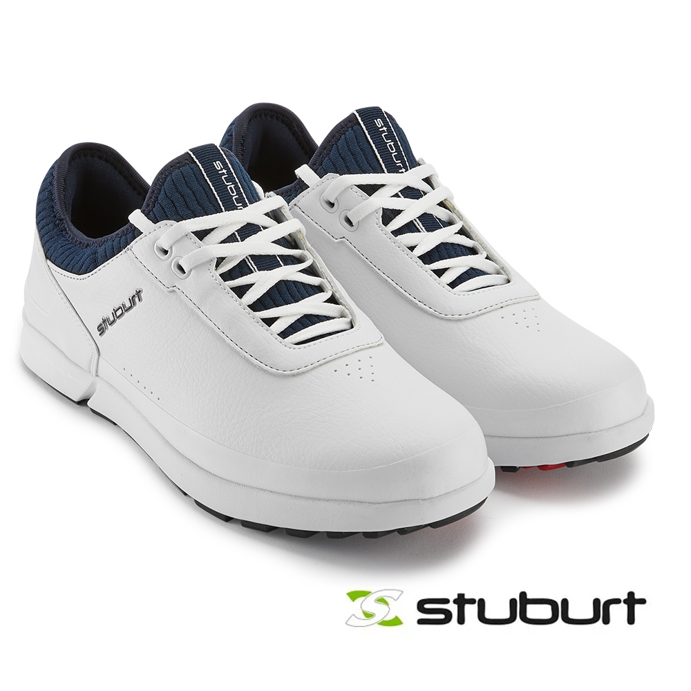 【 Stuburt 】EVOLUTION CASUAL GOLF SHOE-SBSHU1299 | 英國百年高爾夫球科技防水練習鞋 白色