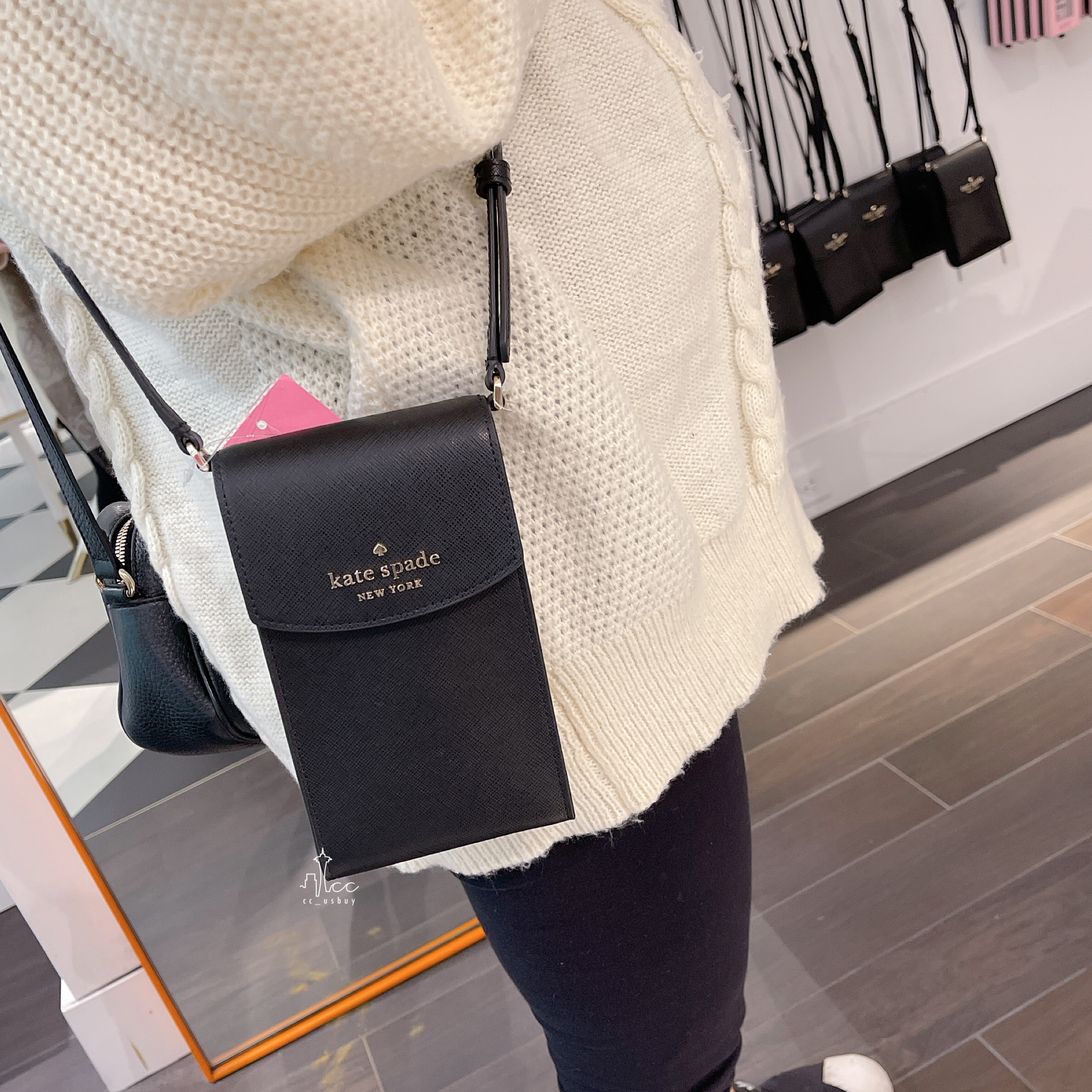 ［香港現貨］Kate Spade Staci Phone Crossbody
