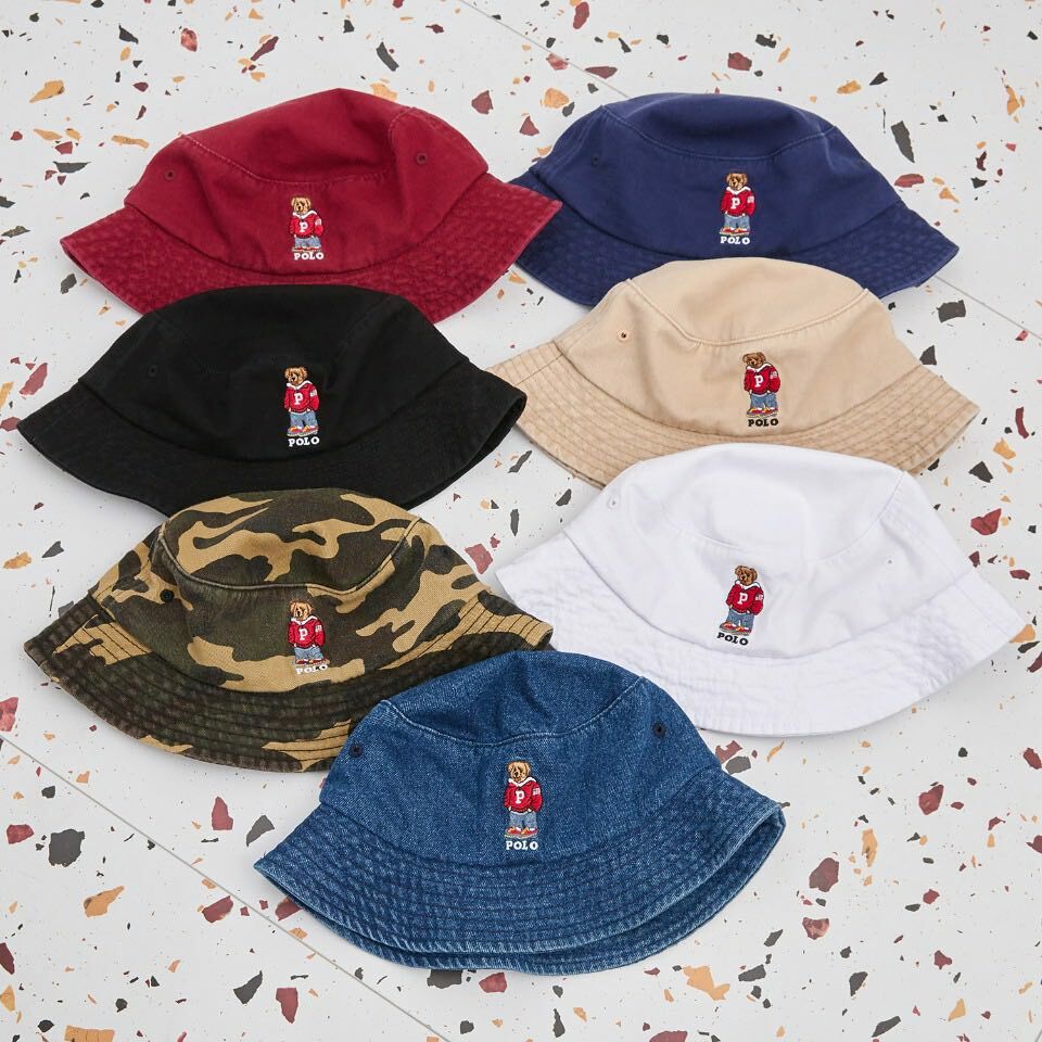 POLO Ralph Lauren 小熊漁夫帽 實拍 (7色)