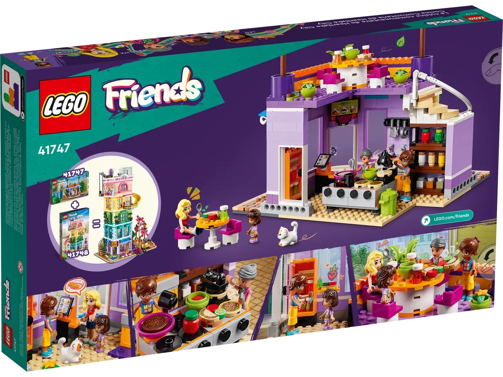 [飛米樂高積木專賣店] LEGO 41747 Friends-心湖城社區廚房