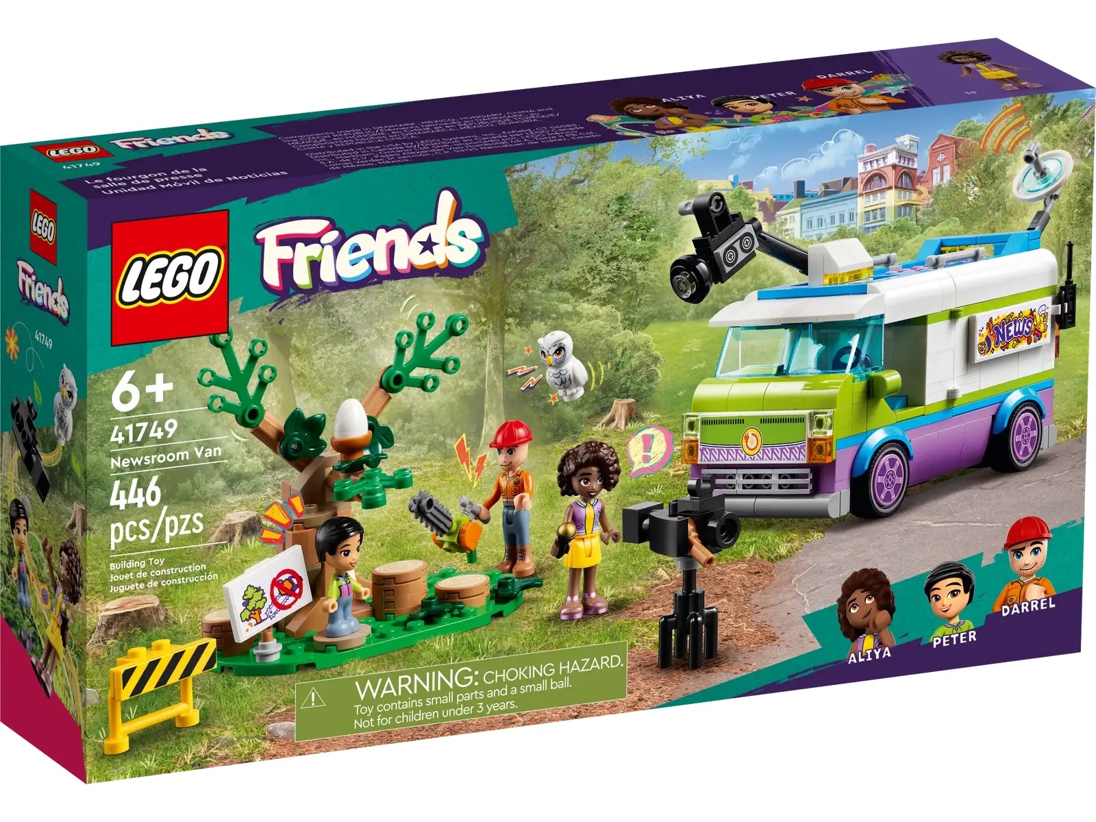 [飛米樂高積木專賣店] LEGO 41749 Friends-新聞採訪車