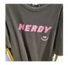 [S] NERDY DISNEY X NERDY LOGO S/S T-SHIRT,BLACK, SN223 (SN223)