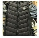 [S] DKNY HOODED PUFFER VEST,BLACK, DP2V3111-BLK (SD540)
