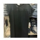 [S] DKNY MESH TEE SHIRT DRESS,BLACK [FINAL SALE], DP1D4437-BLK (SD541)