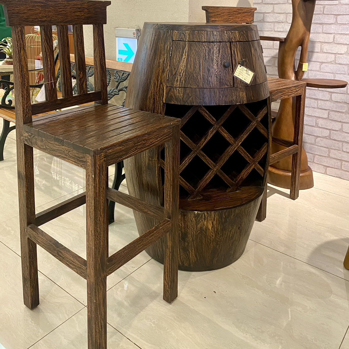 【福利出清】方背吧台椅