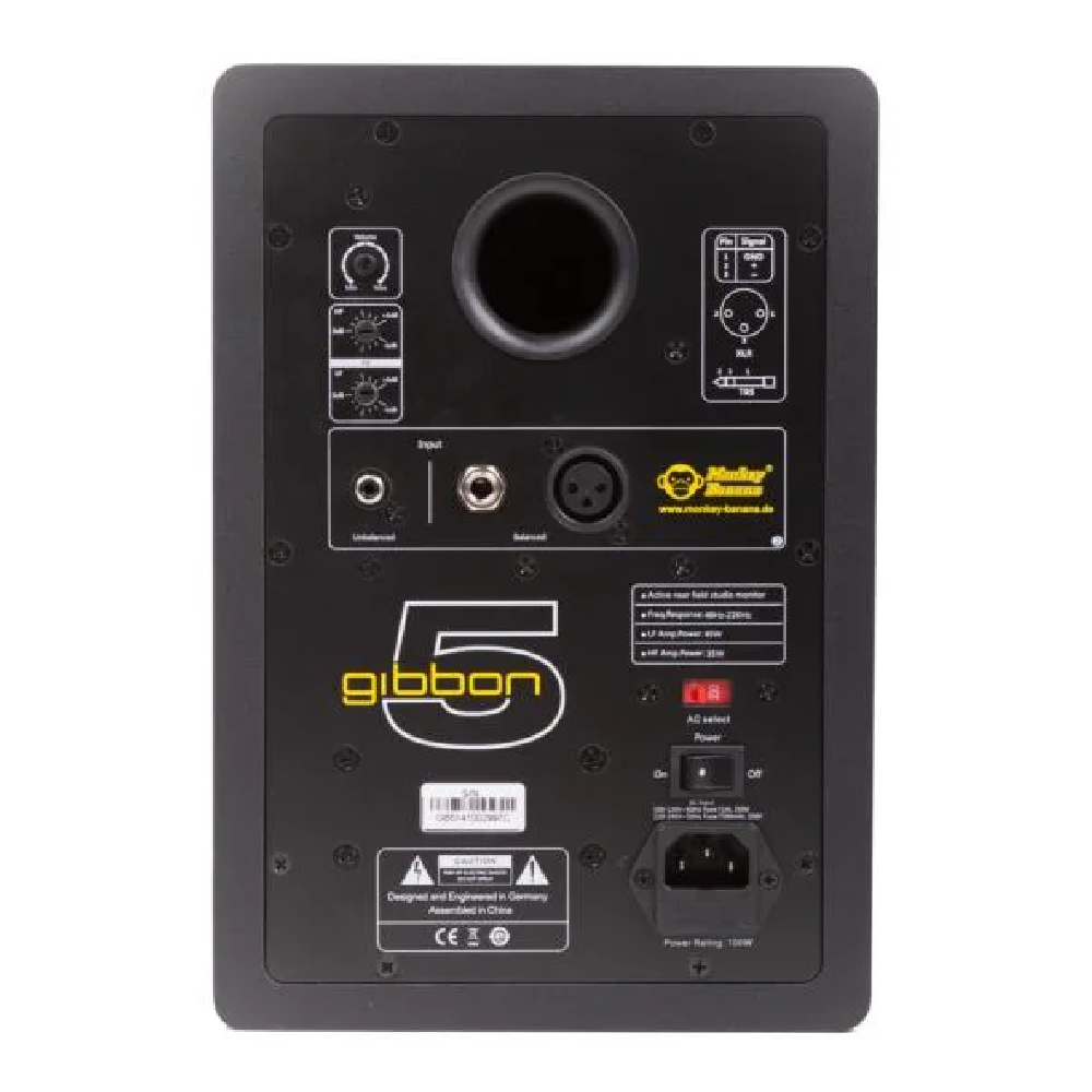 Monkey Banana Monkey Banana / Gibbon 5 5吋 主動式錄音監聽喇叭(5吋,80W)(對)(4色) 第 4 張圖片｜三峽錄音 / 音響