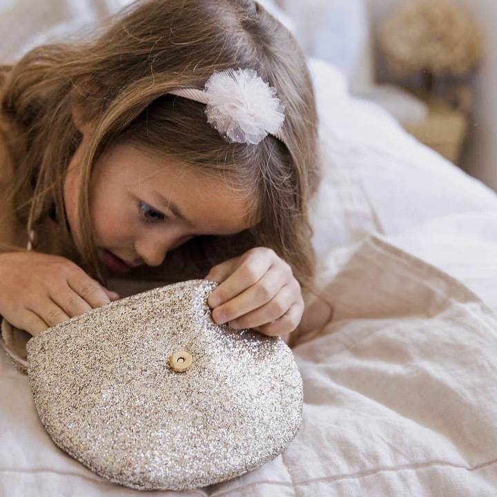 法國 Luciole et Petit Pois/ Bag / 斜背包（金色）