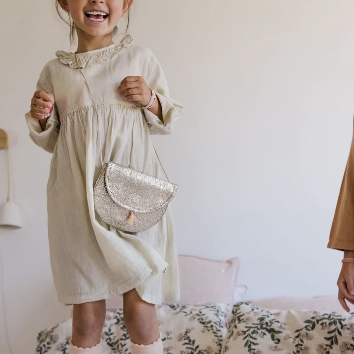 法國 Luciole et Petit Pois/ Bag / 斜背包（金色）