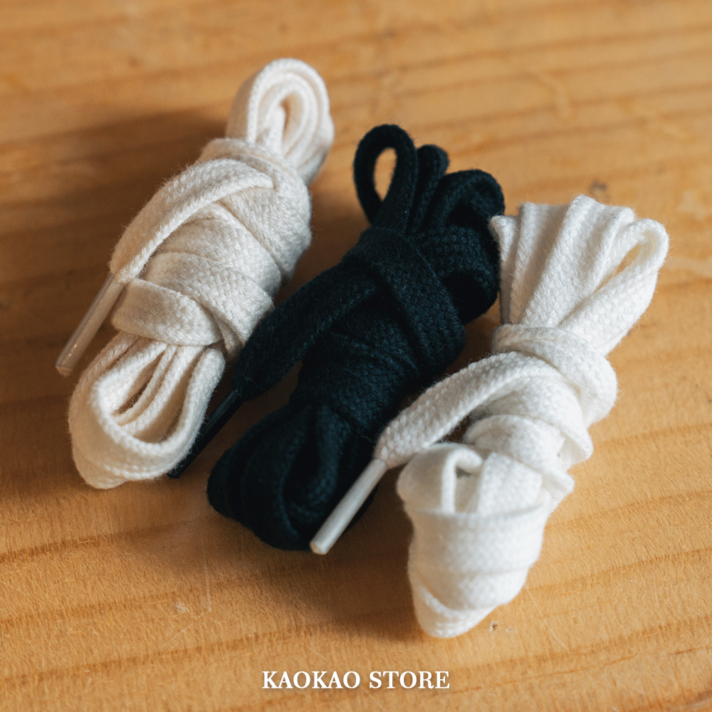 棉質復古鞋帶 奶油色鞋帶【shoelace】