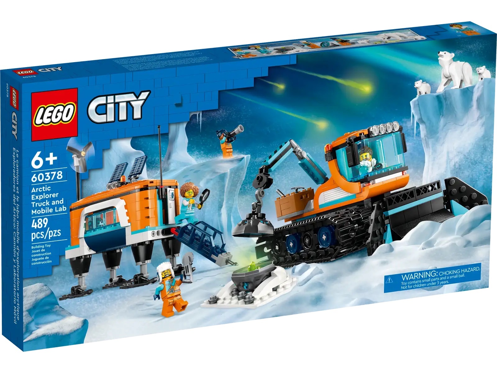 [飛米樂高積木專賣店] LEGO 60378 City-北極探險家卡車和行動實驗室