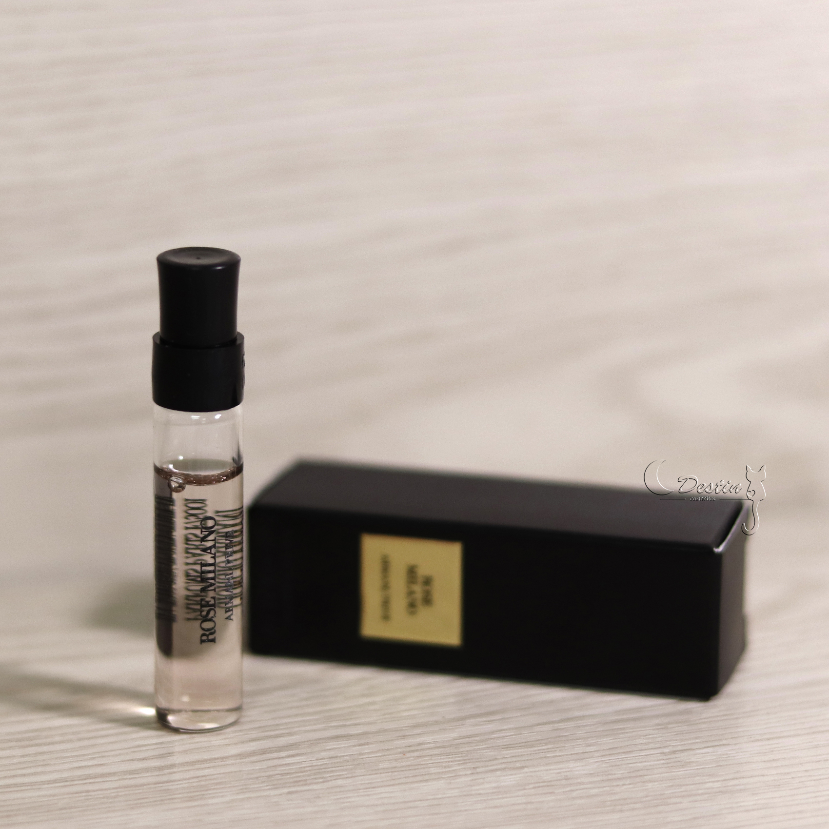 Armani PRIVÉ高級訂製米蘭玫瑰Rose Milano 中性淡香水2mL 沾式試管香水