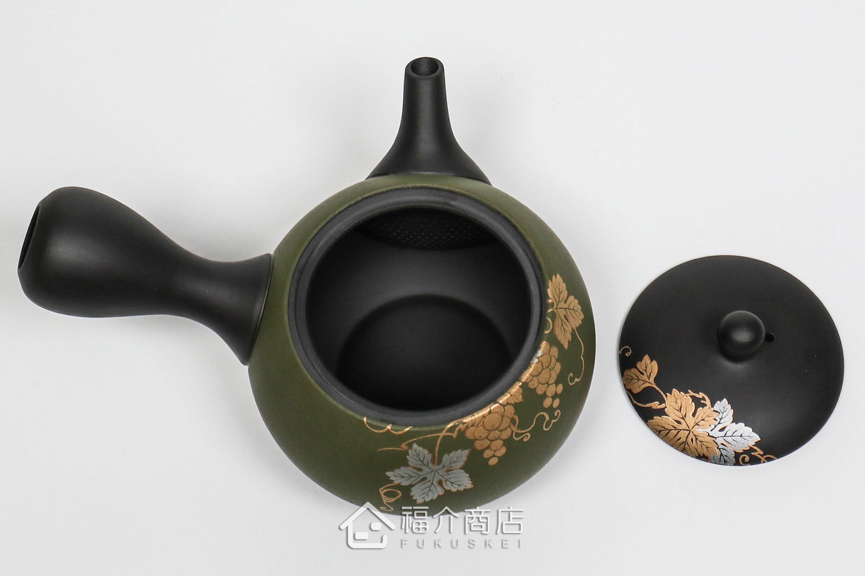 泡茶用的日本陶瓷茶壺