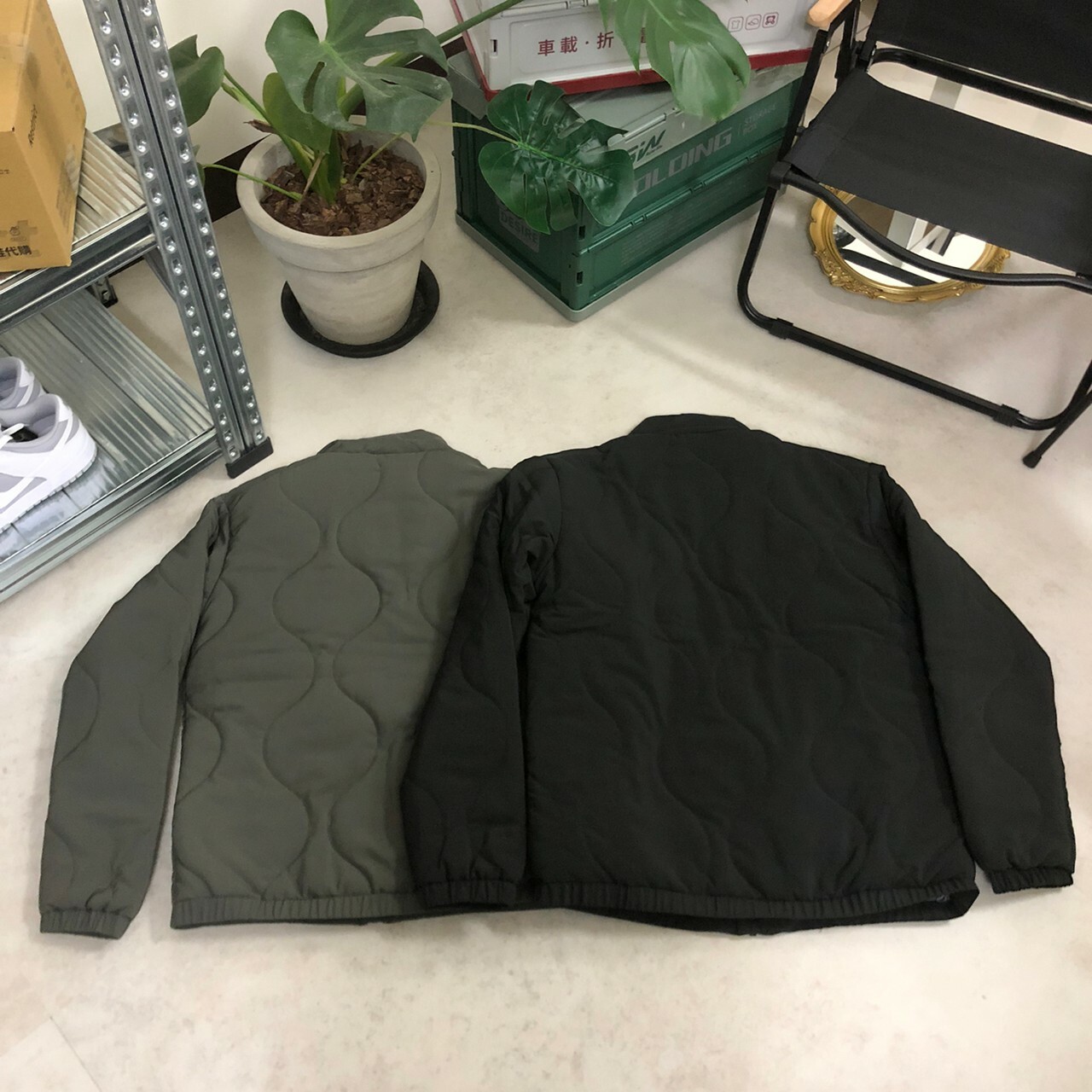 Kappa 經典潮流保暖竹炭棉風衣外套 321L2CW