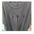[S] GUESS MEN'S SHINY FILM GUESS LOGO SHORT SLEEVE T-SHIRT,BLACK, MN2K9432-BLK (SGU373)