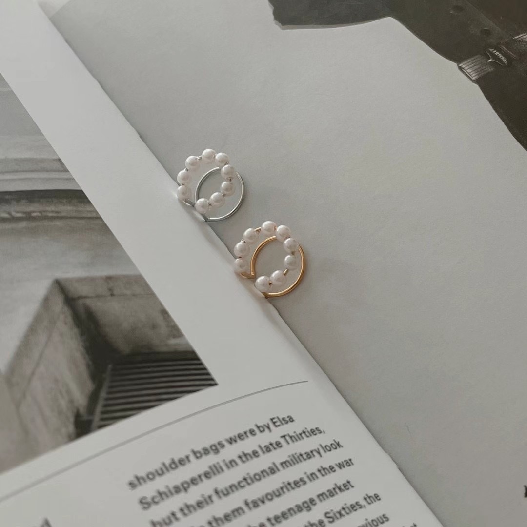 珍珠少女 耳骨夾