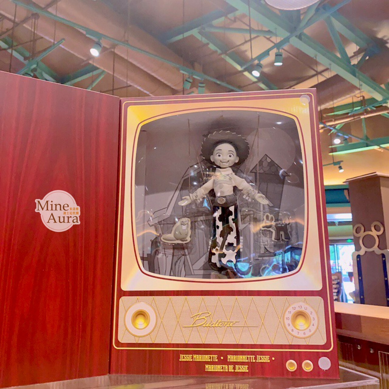 翠絲 Jessie 提線木偶 公仔 擺飾品 玩具總動員 Toy Story -上海迪士尼樂園