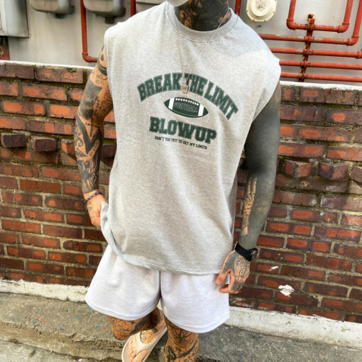 橄欖球寬鬆背心