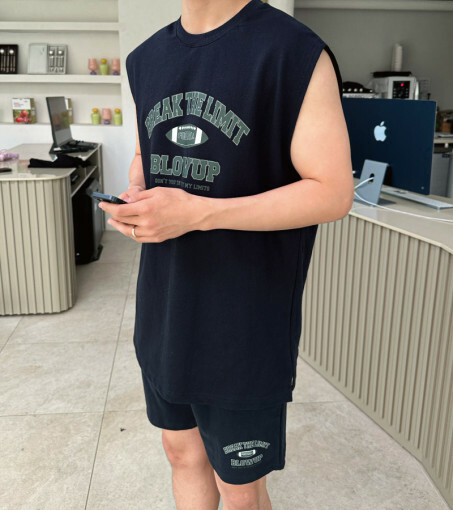 橄欖球寬鬆背心