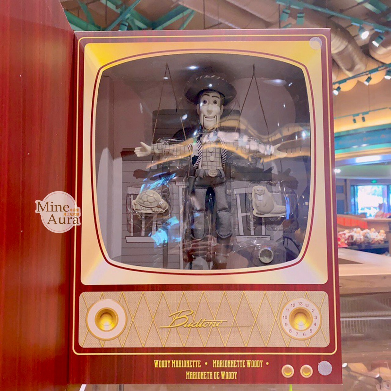胡迪 Woody 提線木偶 公仔 擺飾品 玩具總動員 Toy Story -上海迪士尼樂園