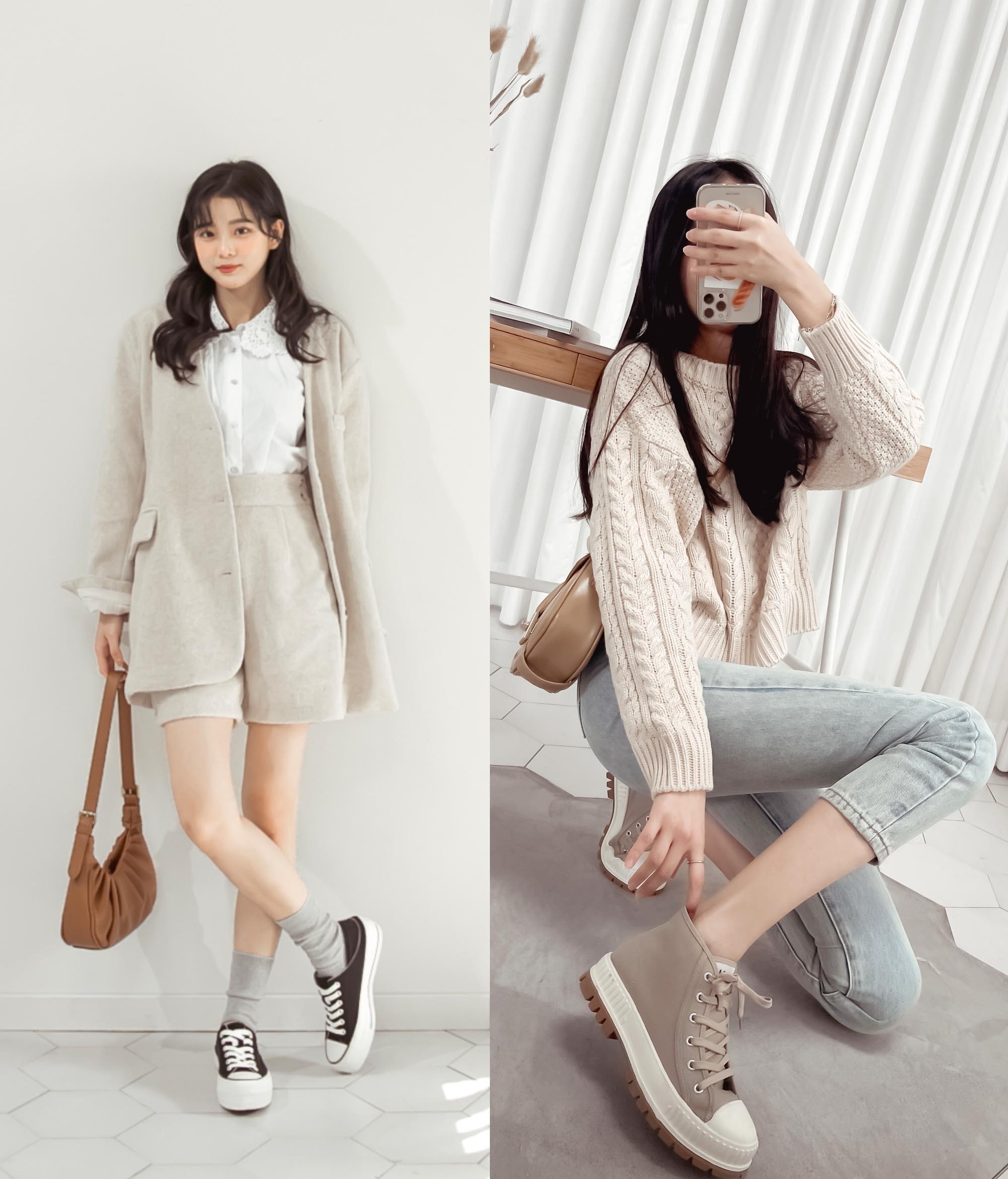 帆布鞋穿搭出大長腿！精選低/高筒帆布鞋穿搭，路人感out！