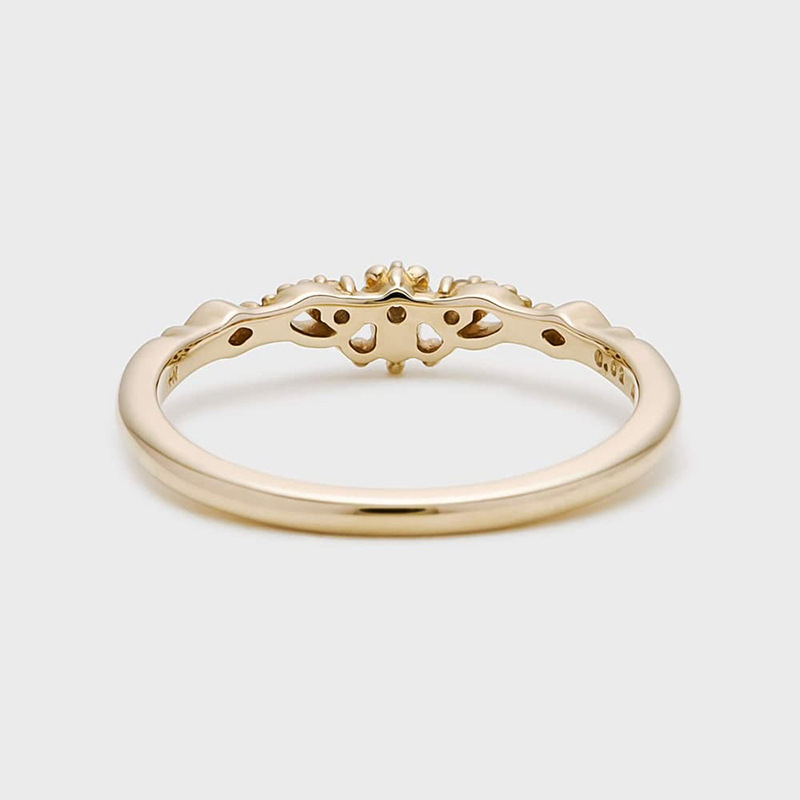 【輕奢】星河夜語-14K金+925純銀白鋯石戒指