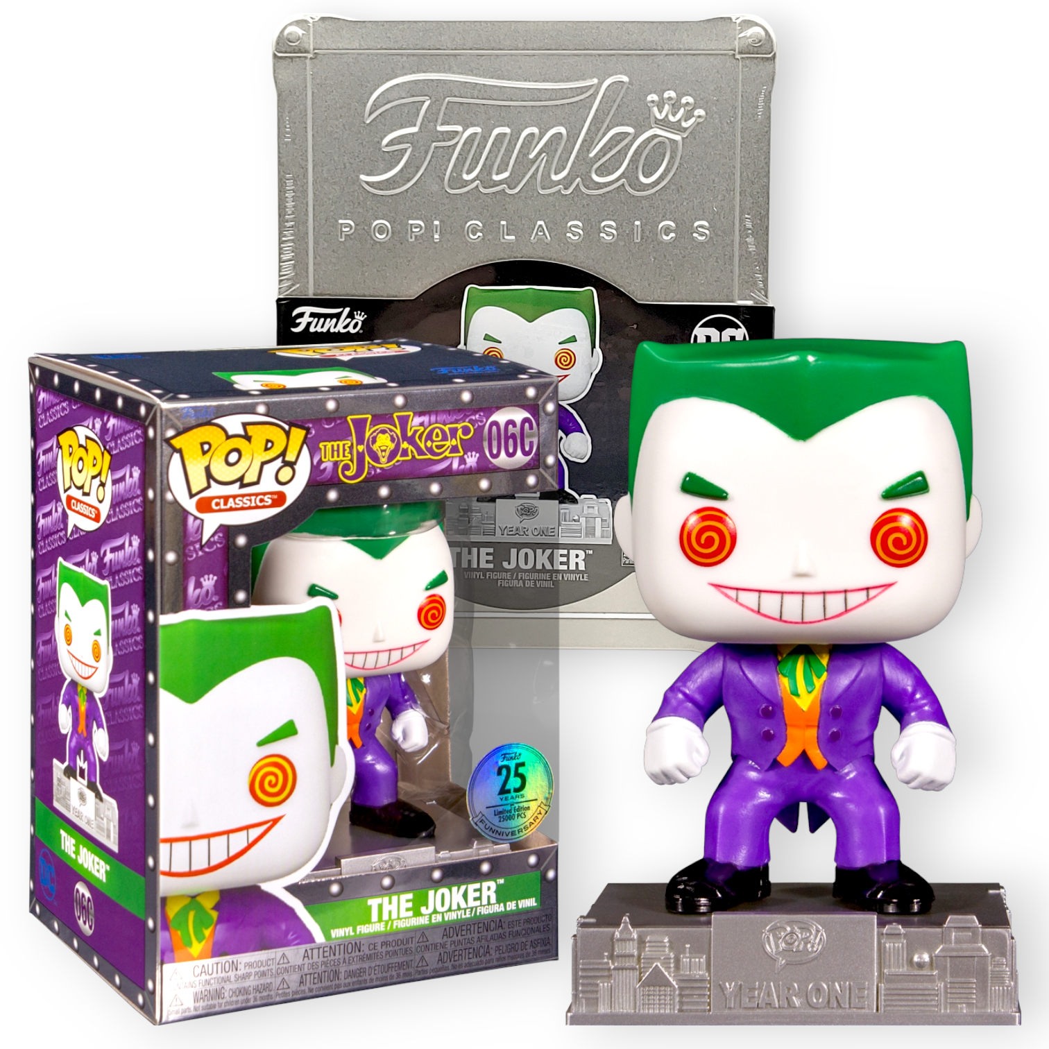 FUNKO POP<蝙蝠俠25週年>經典小丑(鐵盒收藏套裝)-No.06C