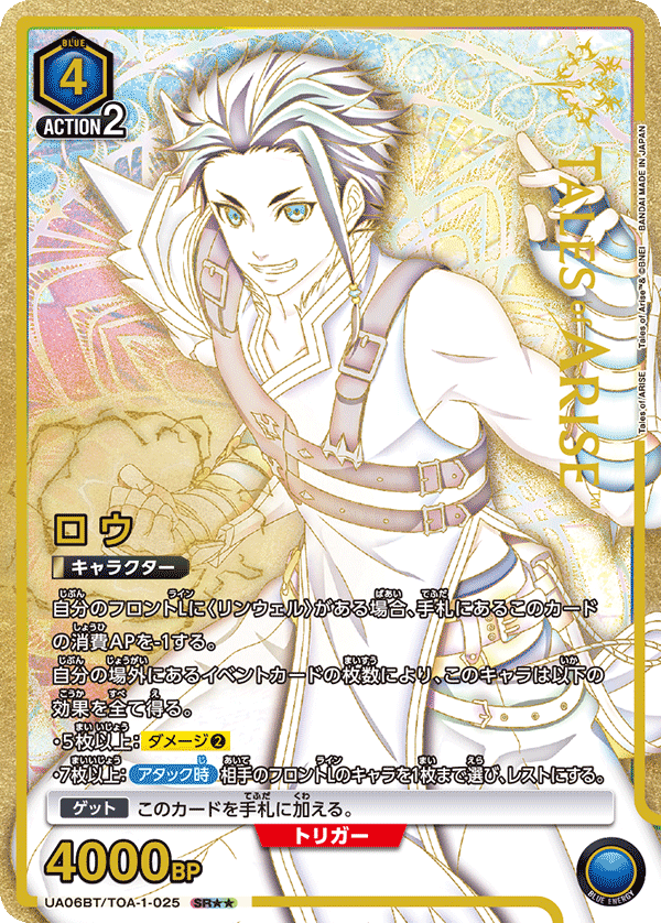 UA06BT/TOA-1-025 洛(二星）