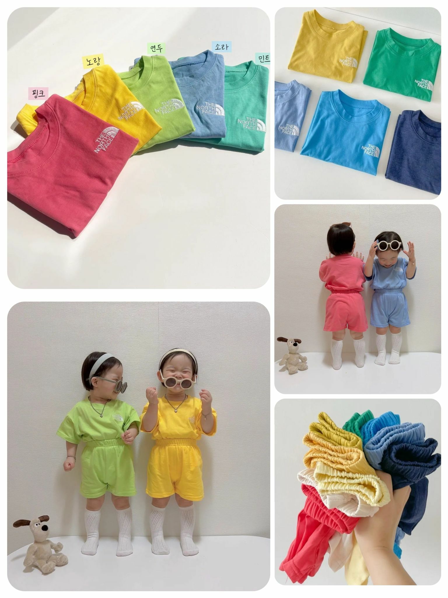 TNF馬卡龍🍬夏季套裝#2300192