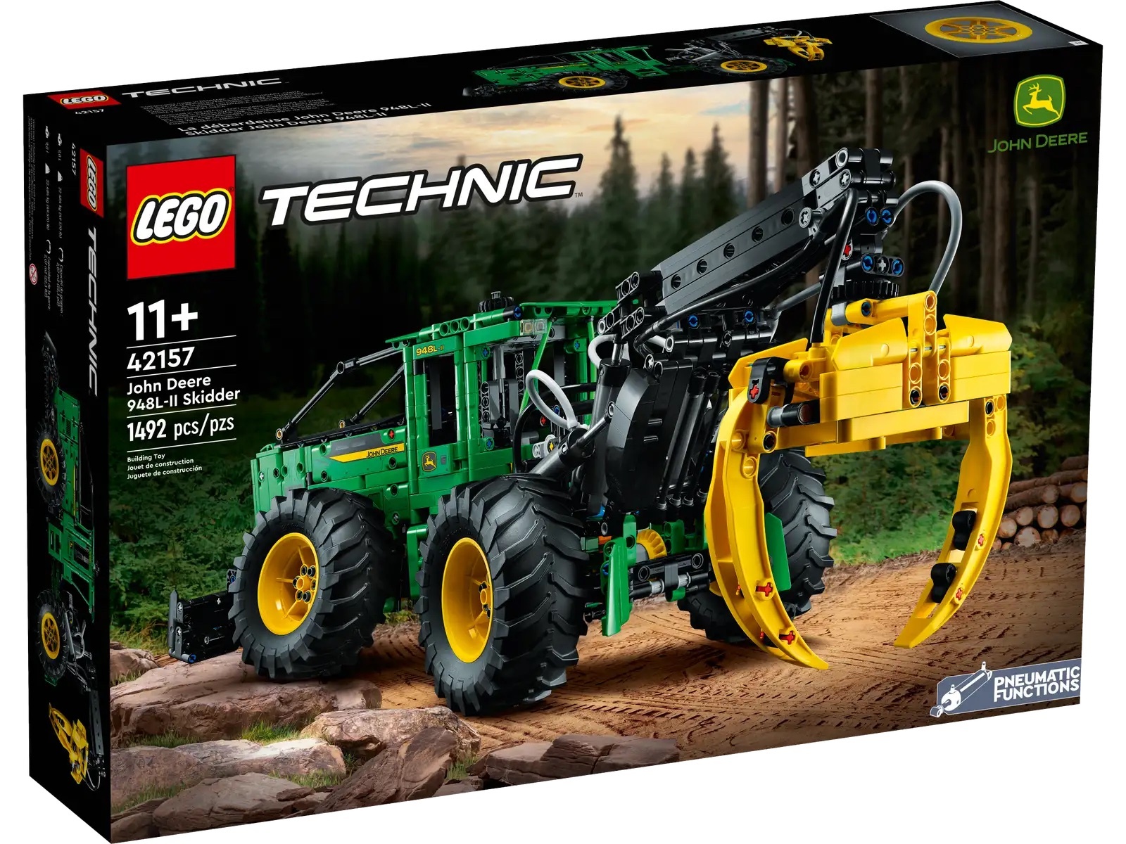 [飛米樂高積木專賣店] LEGO 42157 Technic-948L-II Skidder